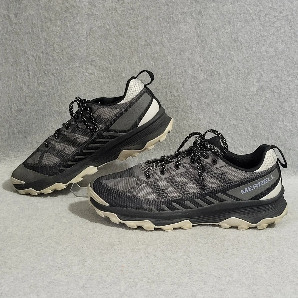 Merrell Speed Eco Walking Shoes Women's Sz 10 Grey Offroad Hiking Trail J037172